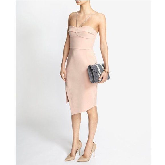 NICHOLAS Dresses & Skirts - NICHOLAS bonded silk bustier dress